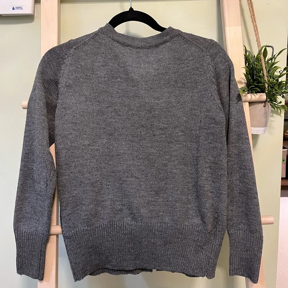 CDG PLAY Grey Cardigan - Picture 2 of 5
